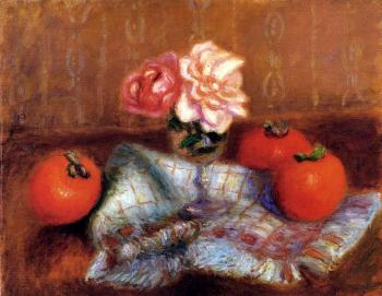 威廉 詹姆斯 格萊肯斯 Roses And Persimmons 威廉 詹姆斯 格萊肯斯 Roses And Persimmons